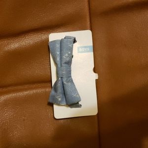 Boys Baby Blue Bow Tie Nwt